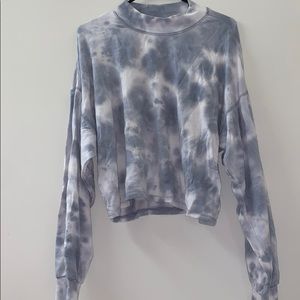 Tie dyed crew neck